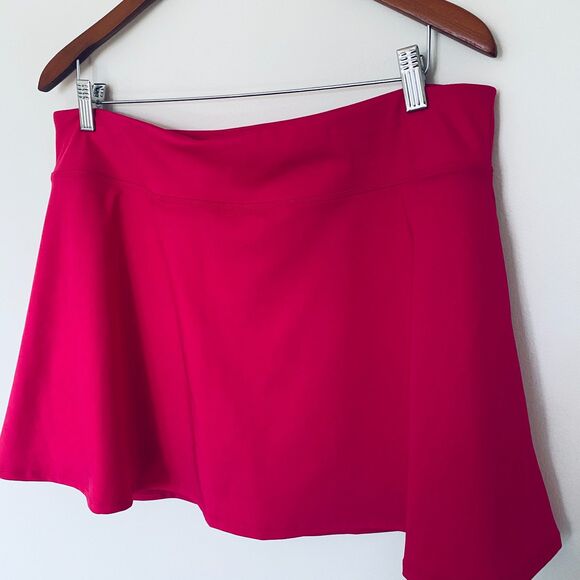 Tommy Bahama Pink Golf Tennis Skort Moinsture Wicking Skirt UPF 50+ Sz XL - Picture 12 of 12